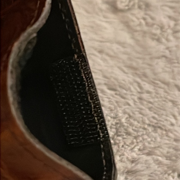 Faux embossed leather credit card/money clip  NWOT Sienna - Picture 8 of 10